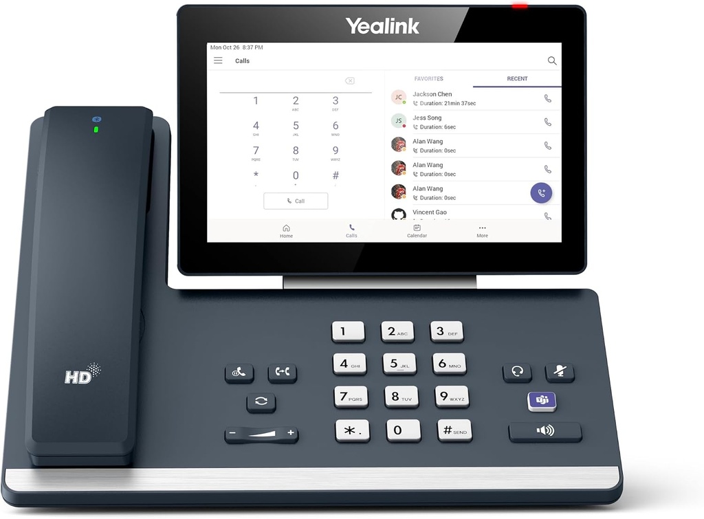 Yealink MP58-WH-TEAMS-E2 | 7" 1024 x 600 Touch Screen)