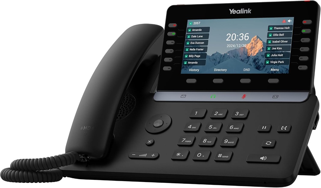 Yealink SIP-T85W Wi-Fi IP Phone | 5.5" Color LCD Display